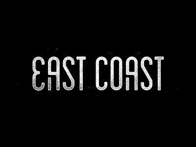 East Coast design east coast type typography