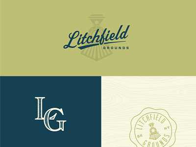 Litchfield Options 2 WIP branding design identity logo