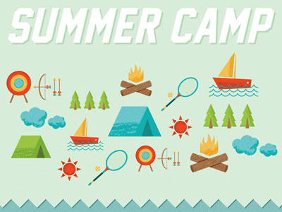 Summer Camp by Jeremiah Britton on Dribbble