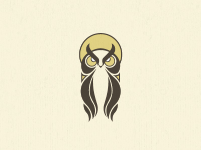 Owl bird branding design icon identity logo owl vintage