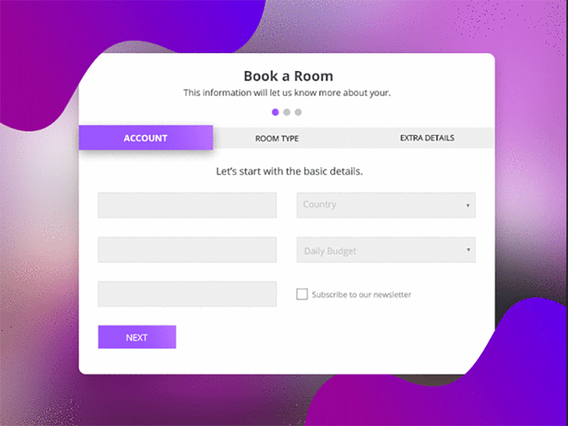 Book A Room Gif debut dribbble flat gif hello icon invites motion process thanks ui ux