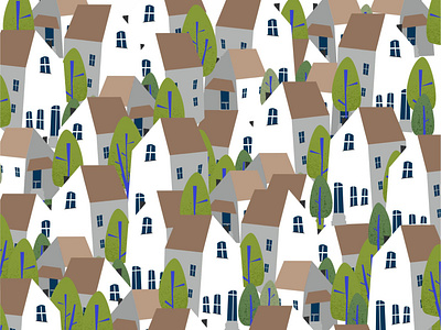 Village Pattern Design 2