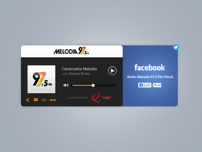 Player Streaming with Facebook and Twitter