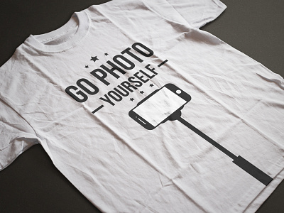 Go Photo Yourself gophotoyourself illustration t shirt