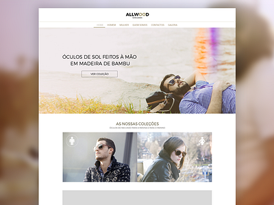 Allwood responsive store template website