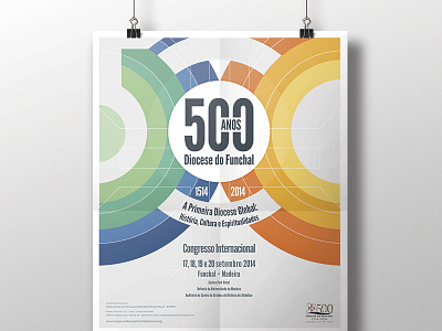 500 years 500 circles funchal poster years