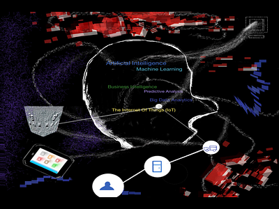 Another Artificial Intelligence Concept abstract abstract art ai artificial intelligence cosmos deep learning do machine learning ml sci fi