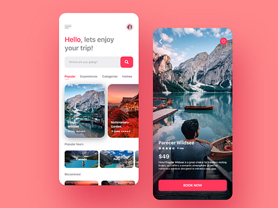 Airbnb App Redesign Concept