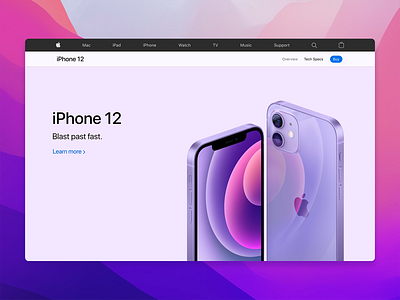 iPhone apple design design art design web design website interface ui ux