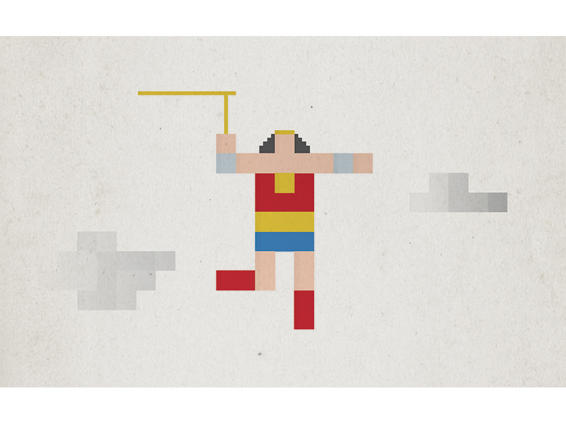 Wonder Woman icon simple minimal illustration comic dc wonder woman superhero pixel
