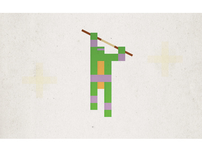 Simple Pixel Donatello