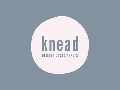 Knead artisan branding bread bright colourful design illustration logo minimal simplistic sleeping beauty