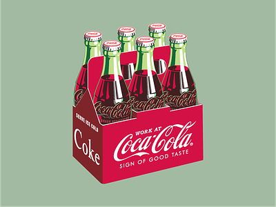 Work at Coca-Cola! atlanta branding branding design illustration jobs