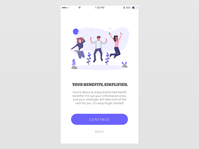 SaaS User Onboarding Screen - Mobile app b2b clean figma freebie freebies mobile modern onboarding product design resources saas software software as a service ui user experience design user interface design user onboarding ux