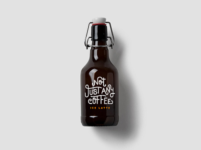 Not Just Any Coffee Branding branding coffee helsinki kuwait logo px8 walls