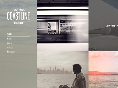 Coastline - Personal theme for WordPress personal photography pinterest web design woocommerce wordpress