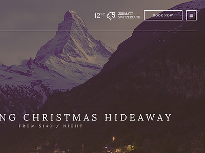 Zermatt - Upcoming Hotel theme for WordPress hotel theme winter wordpress