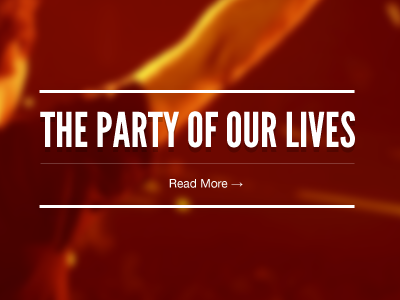 The party of our lives events list music theme wordpress