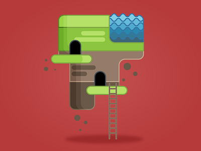 Mini World design digital diseño dribbble dvisualart flat flat design illustration ilustración vector