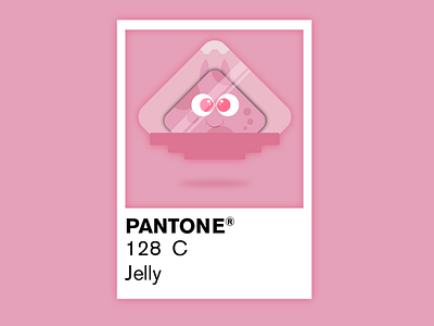 Pantone Jelly caracas color design digital diseño dribbble dvisualart flat flat design illustration ilustración pantone pink vector venezuela