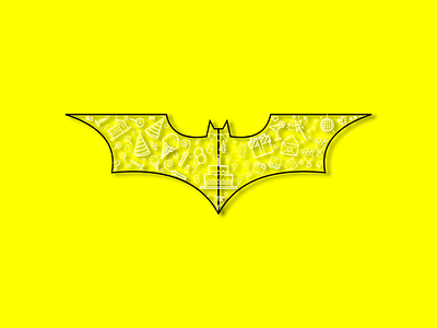 Batman batman design doodle doodleart icon illustration indonesia logo vector