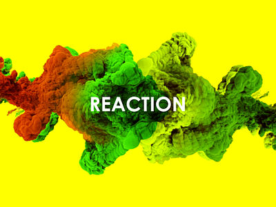 Reaction 1 cool design digital art editing illustration indonesia logo photography typography ui ux