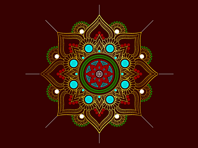 Mandala Art (wow)