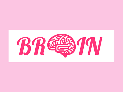 Brain art design dribble icon illustration logo ui