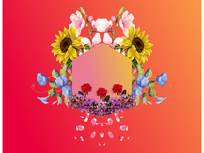 Flower art branding cool design digital art dribbble editing flat icon illustration indonesia logo photography ui vector