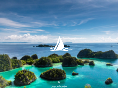 Raja Ampat Island art design dribbble icon illustration indonesia logo raja ampat vector wonderful indonesia