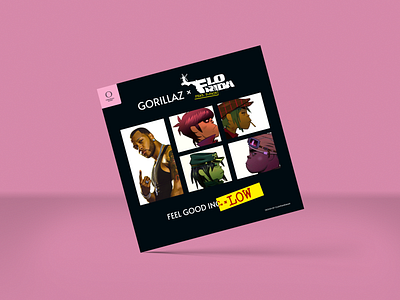 GorillazXFloRida | mashap cover branding cover fan florida gorillaz graphic design mashup music song