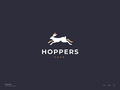 hoppers Cafe logo