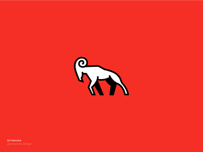 Ram logo animal logo brand design branding design goat goat logo graphic design illustration illustrator logo logodesign logotype ram