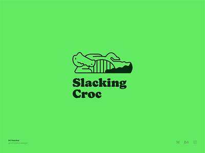 Slacking Croc logo