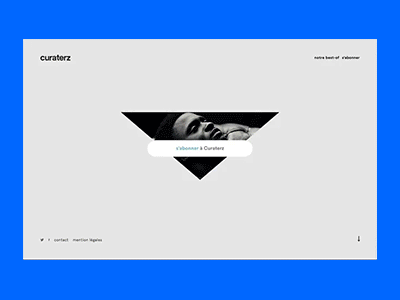 Curaterz animation css3 design web website