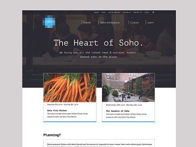 Soho Home Page