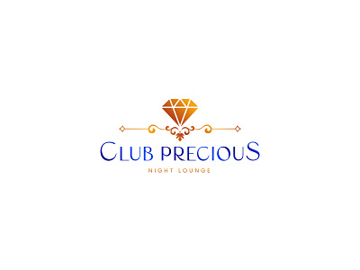 Club Precious branding club logo creative disco club illustration inspirational landing page logo night club vector