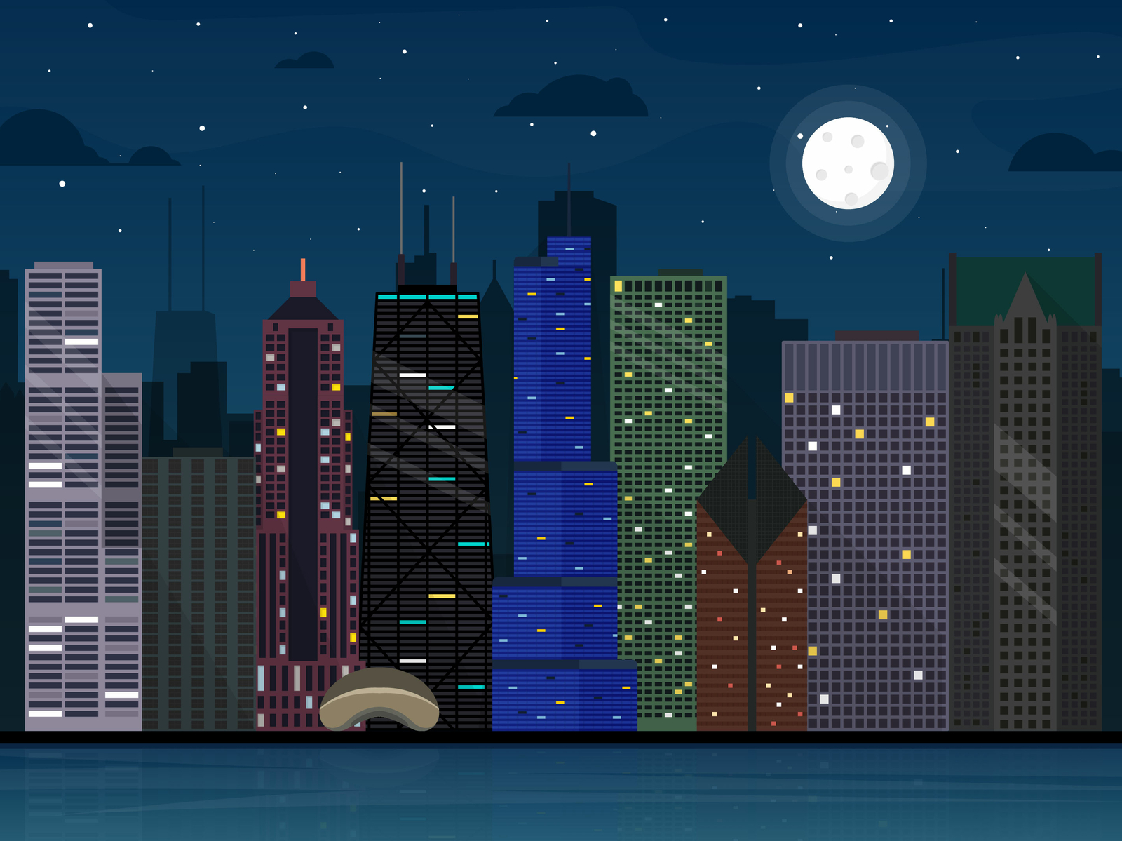 Chicago by Numan Fareed on Dribbble