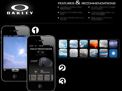 Oakley iOS App app mobile