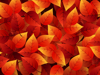 Autumn Leaves autumn background design illustration leaves vector wallpaper