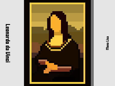 Mona Lisa (PixelArt)