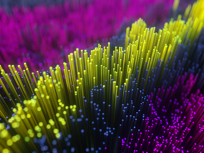 vibrance 3d c4d cubes scatter