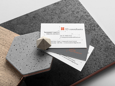 Business Card - ID Consultants architecture brand branding design business card business card design identity stationery stationery design