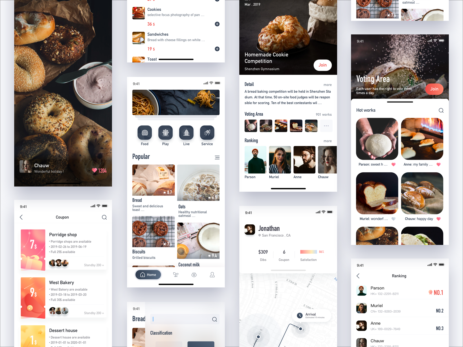 Goin-Food App2 by Muriel for RaDesign on Dribbble