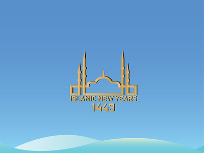 Islamic New Years 1443 animation art design flat graphic design illustration illustrator logo ui vector