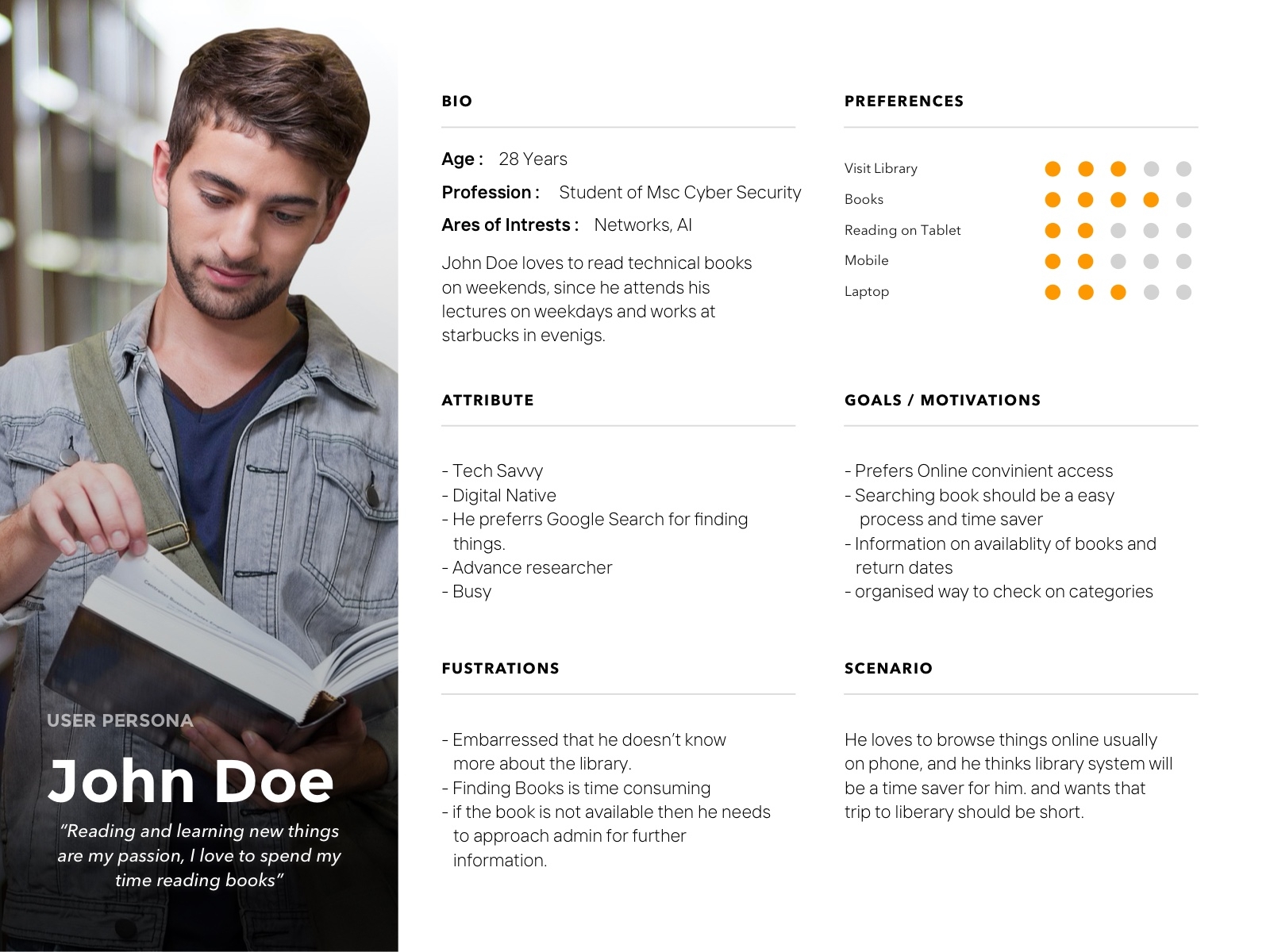 User Persona by Manzoor mujtaba on Dribbble