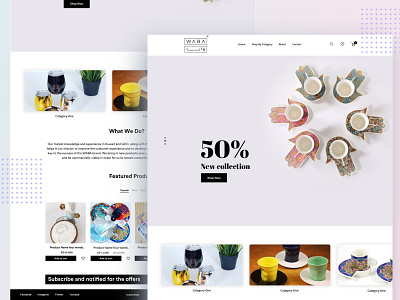 Ecommerce website concept 2