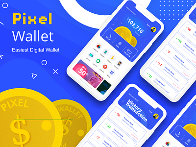 Pixel Wallet App - Easiest Digital Wallet