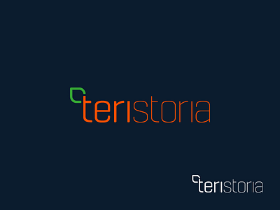 Teristoria - Fresh Food branding clean food fresh identity mark modern teristoria