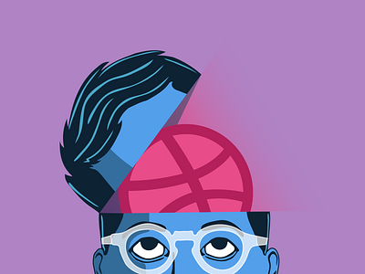 Headaches debut graphic design hello dribbble illustration